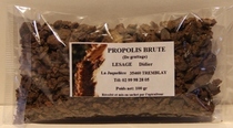 Propolis brute française – sachet de 100g, usage santé naturel