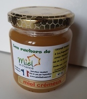 Miel crémeux artisanal – texture lisse et goût doux, idéal pour les tartines