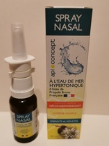 Spray nasal à l’eau de mer et propolis – solution naturelle pour dégager les voies respiratoires
